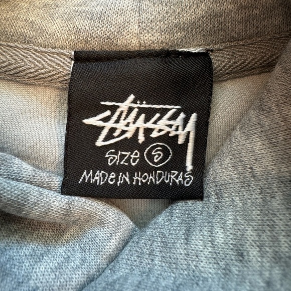 Stussy Dice Out Hoodie Gray S - Picture 4 of 11
